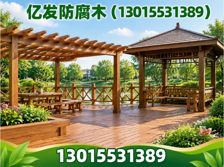 郑州防腐木批发展示图